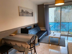 Studio rénové avec balcon, ascenseur, 2 couchages à Amélie-les-Bains, animaux acceptés - FR-1-703-70